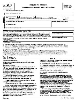 Download an IRS W-9 Form